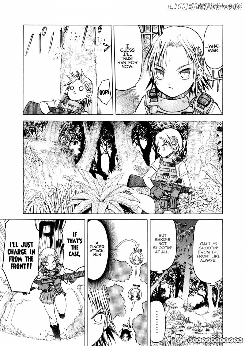Upotte!!  Manga Chapter 17 page 15 - 
