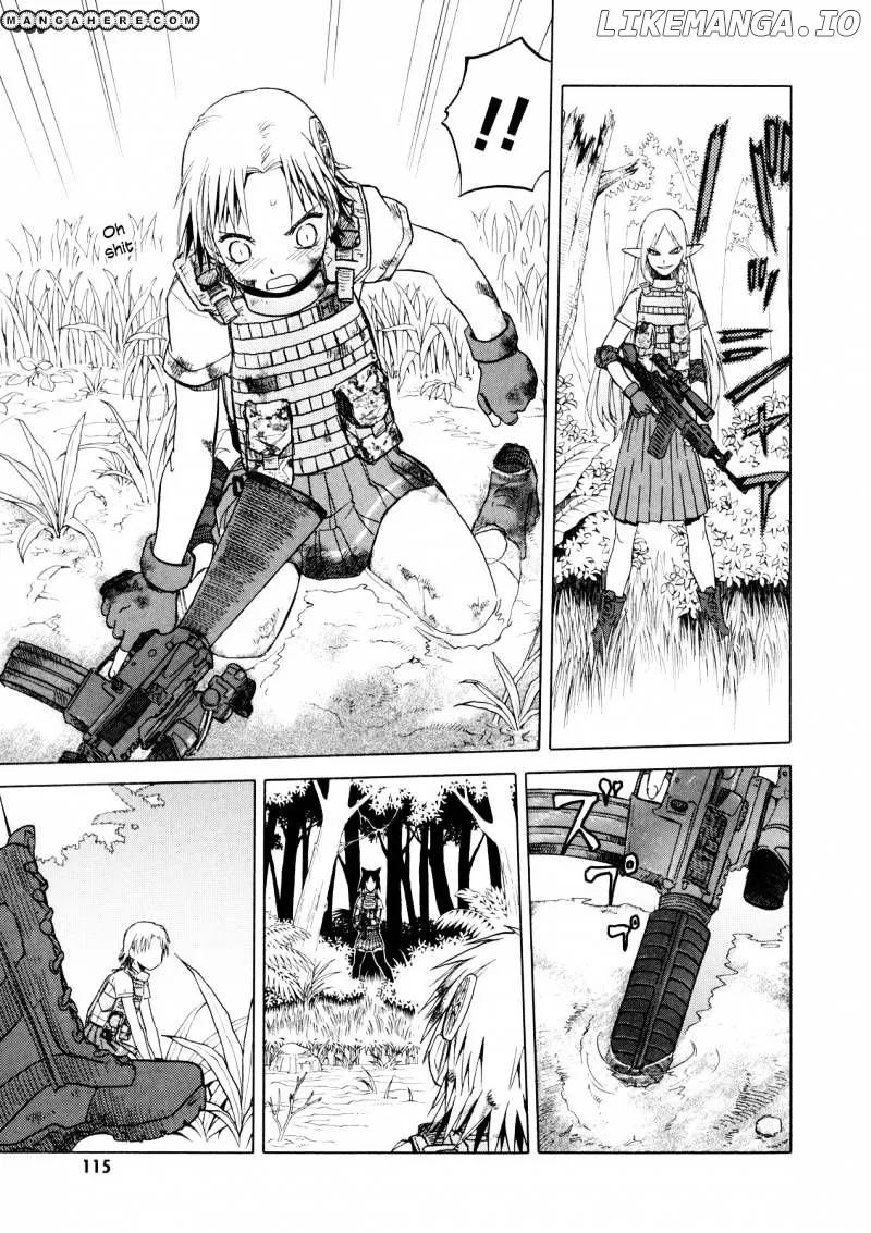 Upotte!!  Manga Chapter 17 page 17 - 