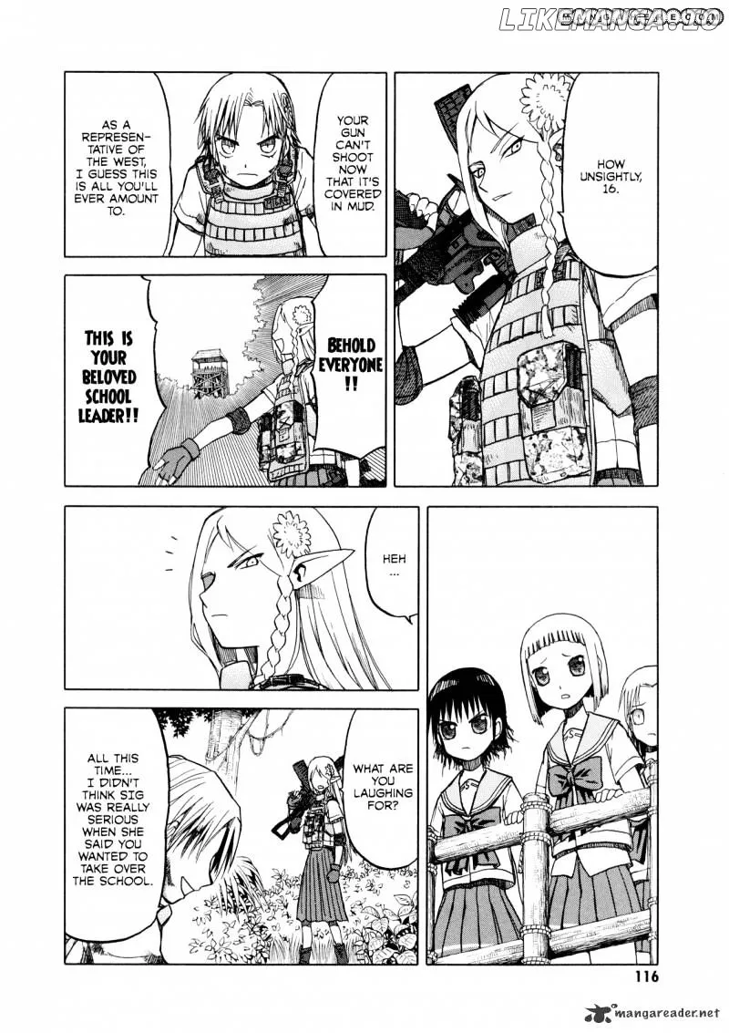 Upotte!!  Manga Chapter 17 page 18 - 