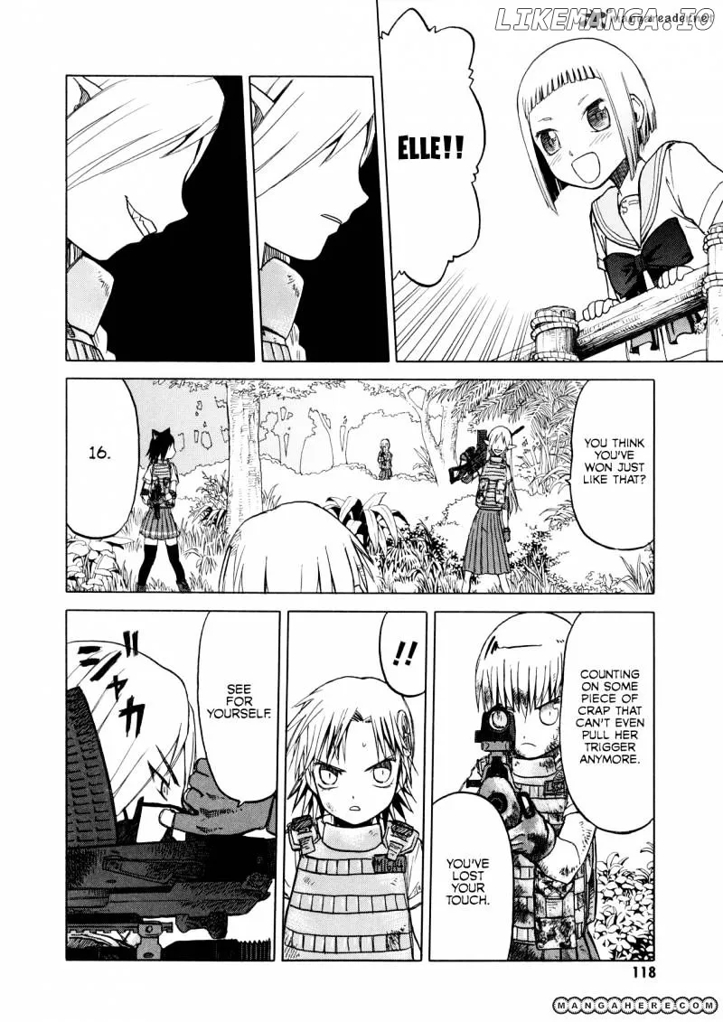 Upotte!!  Manga Chapter 17 page 20 - 