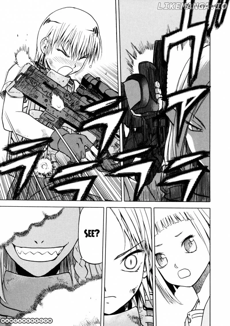 Upotte!!  Manga Chapter 17 page 21 - 