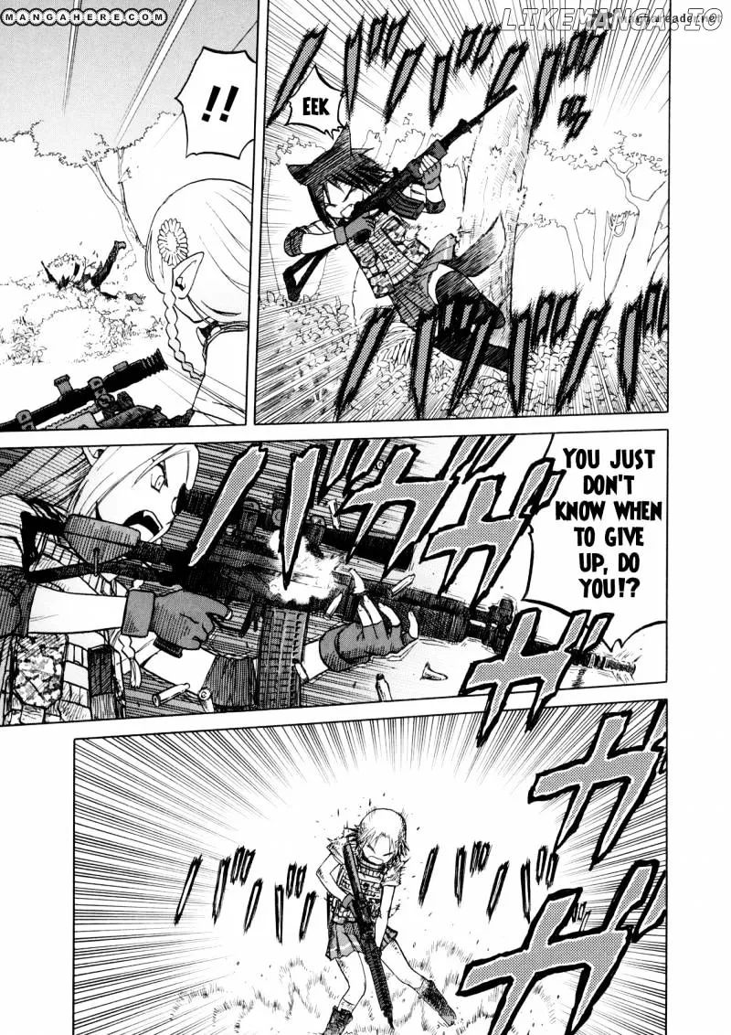 Upotte!!  Manga Chapter 18 page 3 - 