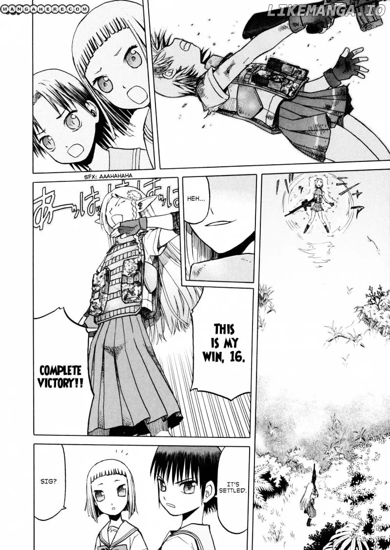 Upotte!!  Manga Chapter 18 page 4 - 