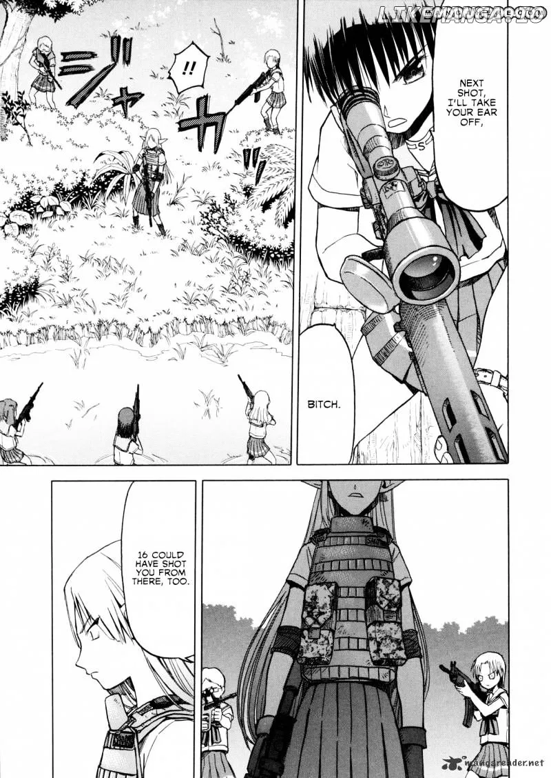 Upotte!!  Manga Chapter 18 page 9 - 