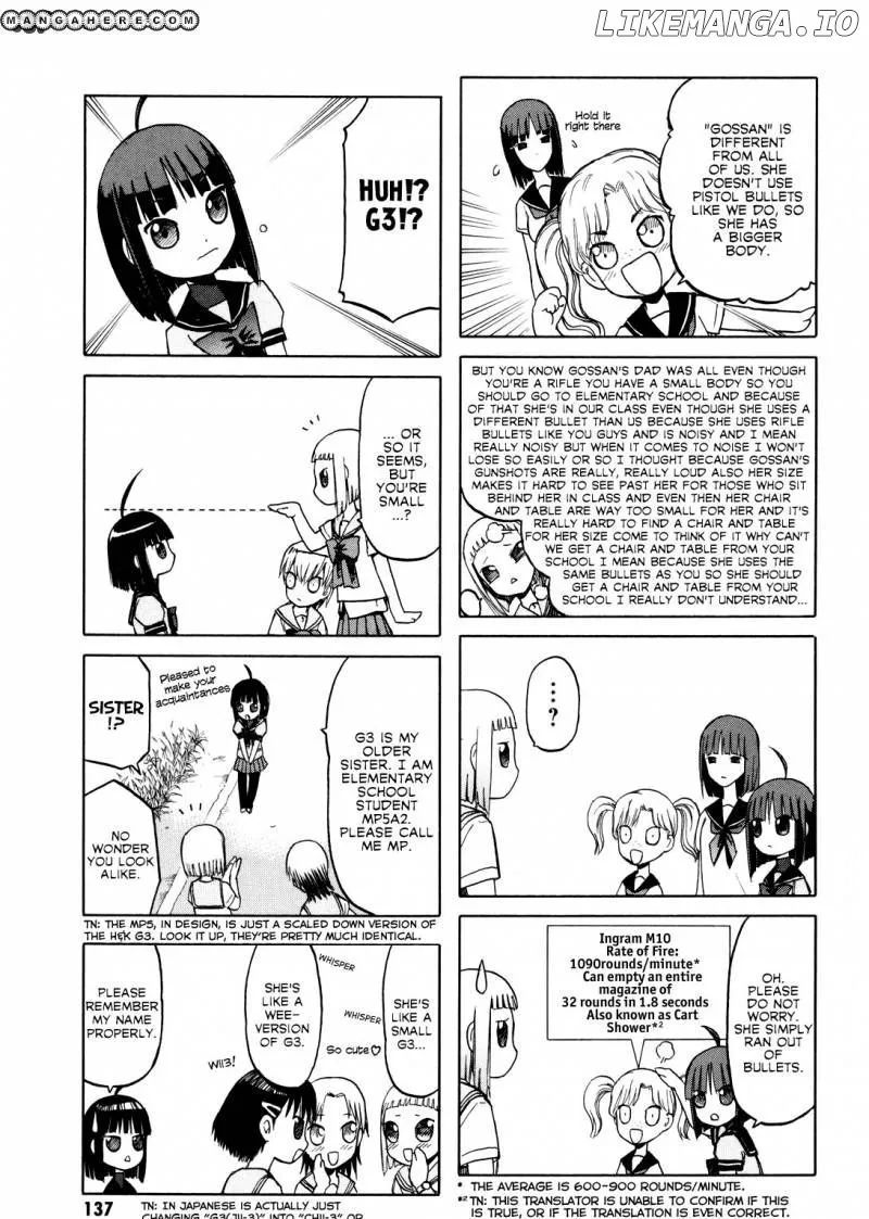 Upotte!!  Manga Chapter 19 page 3 - 