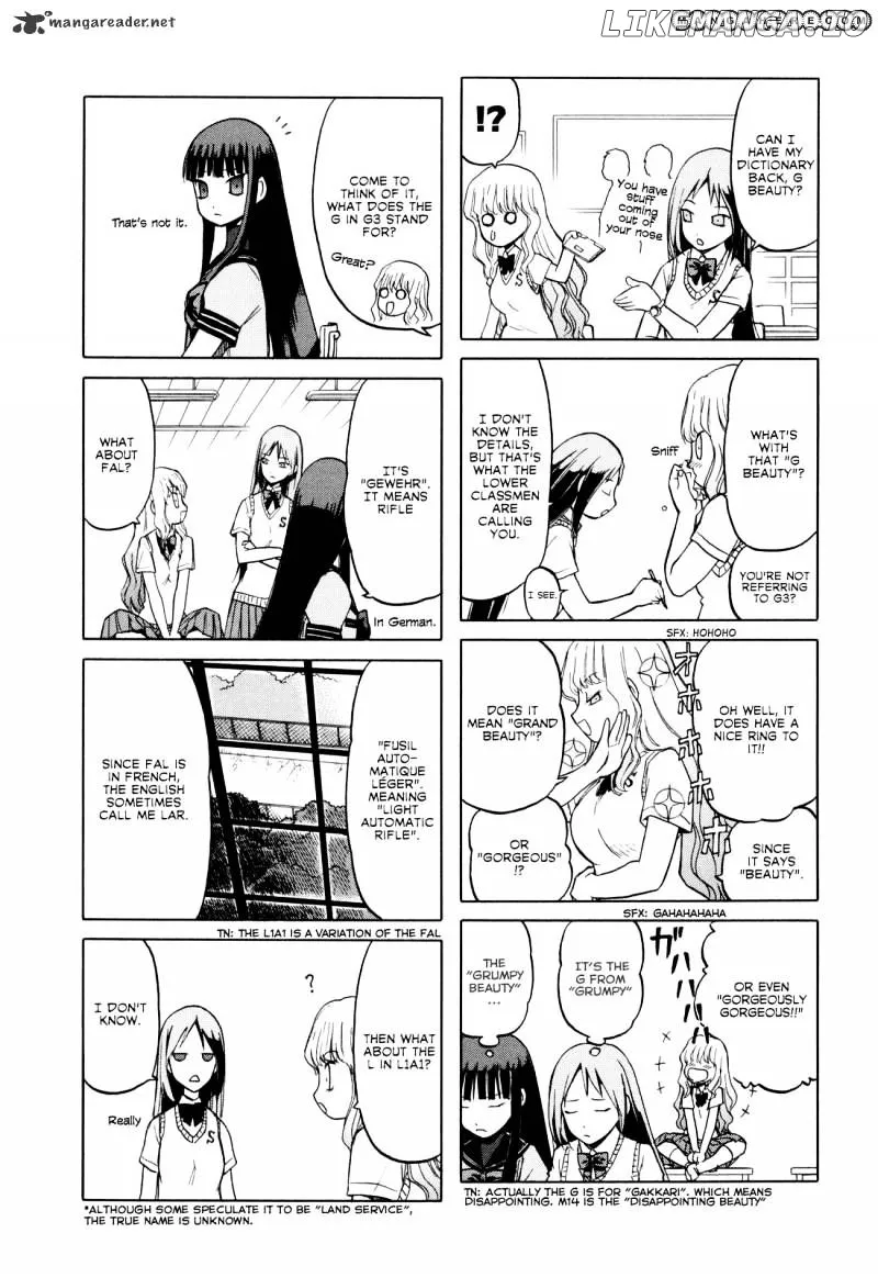 Upotte!!  Manga Chapter 19 page 5 - 