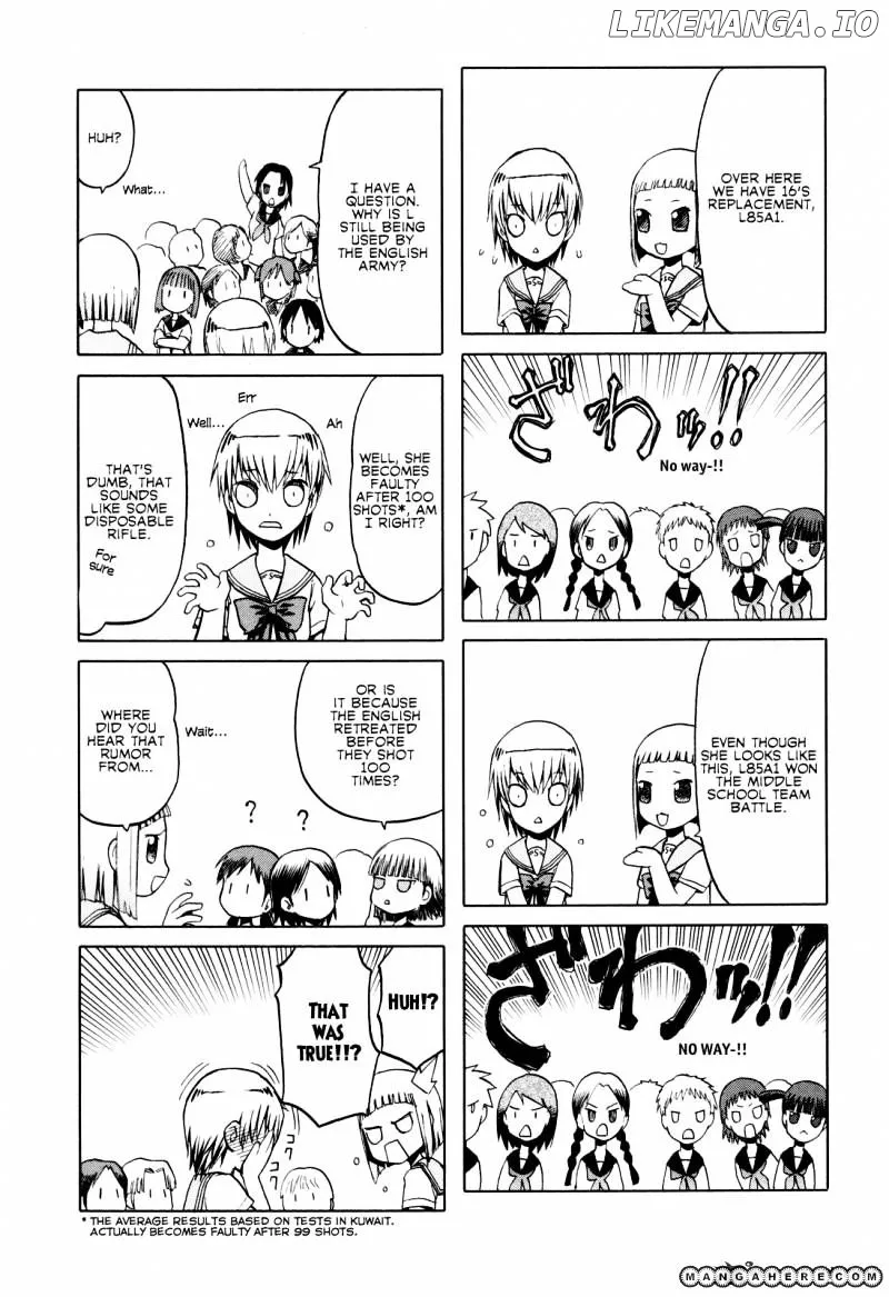 Upotte!!  Manga Chapter 19 page 7 - 