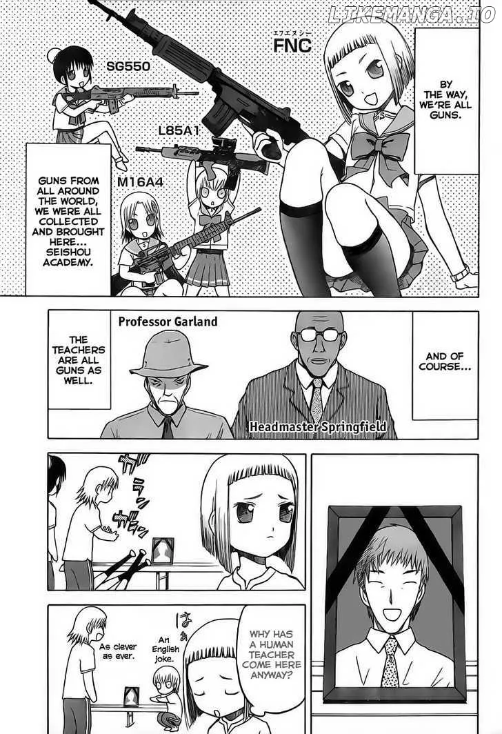 Upotte!!  Manga Chapter 2 page 3 - 