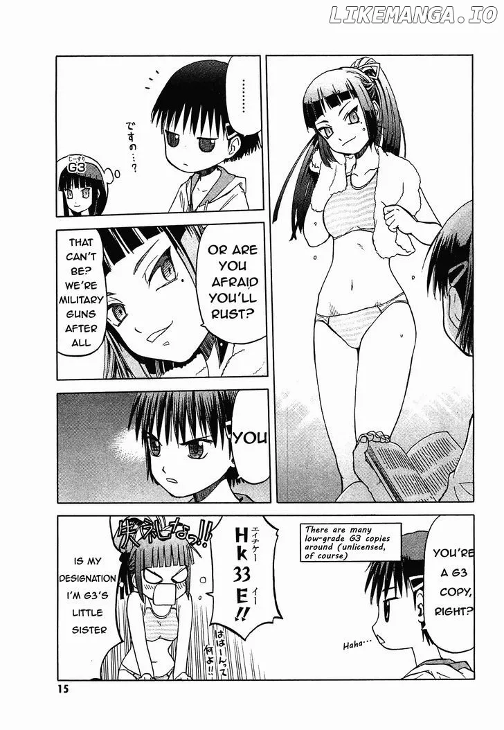 Upotte!!  Manga Chapter 20 page 8 - 