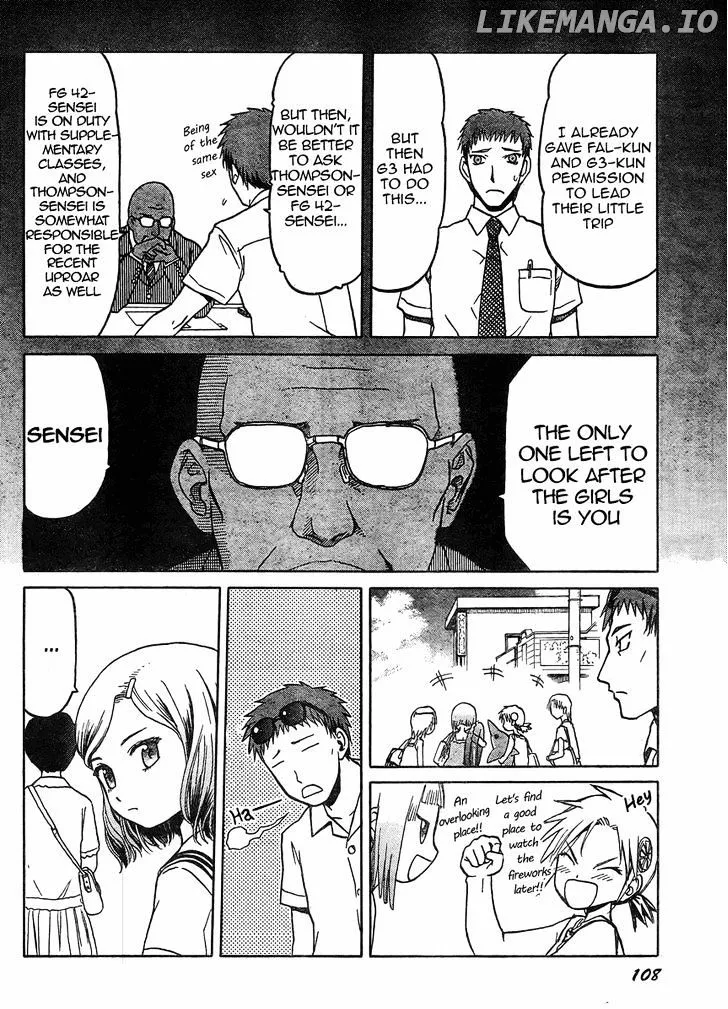 Upotte!!  Manga Chapter 35 page 8 - 