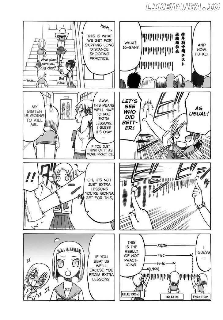 Upotte!!  Manga Chapter 4 page 5 - 