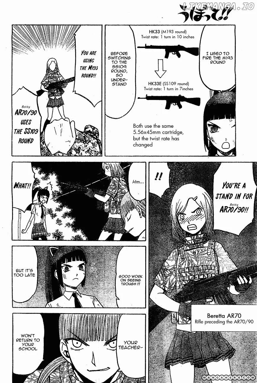 Upotte!!  Manga Chapter 40 page 14 - 