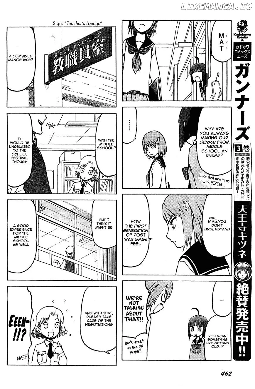 Upotte!!  Manga Chapter 50 page 4 - 
