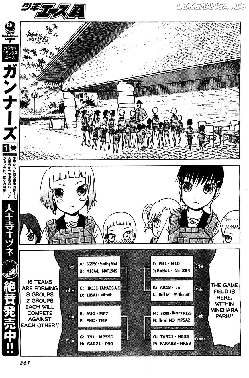 Upotte!!  Manga Chapter 51 page 11 - 