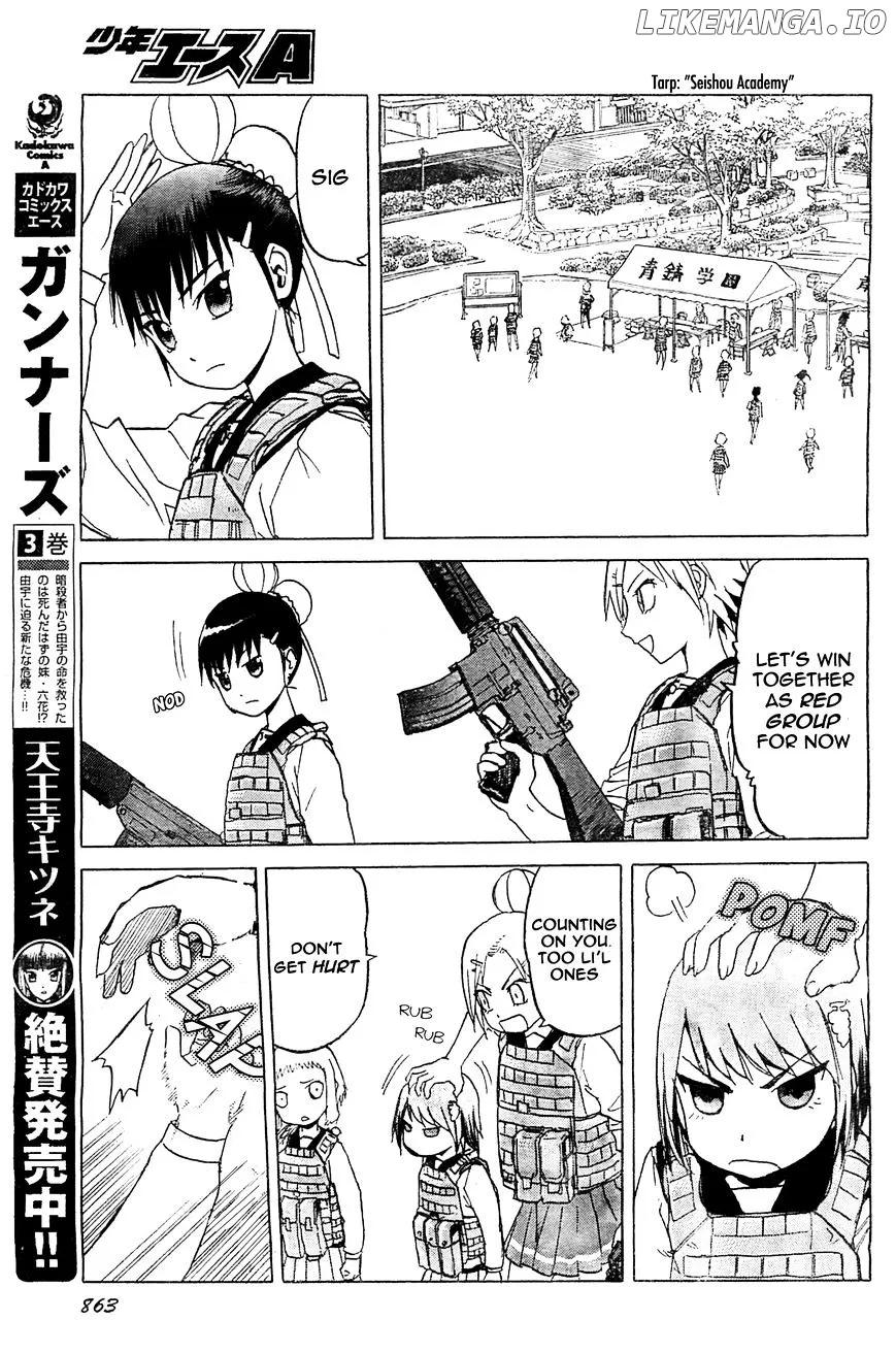 Upotte!!  Manga Chapter 51 page 13 - 
