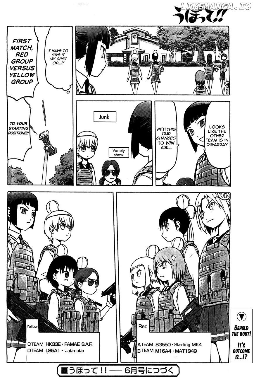 Upotte!!  Manga Chapter 51 page 16 - 