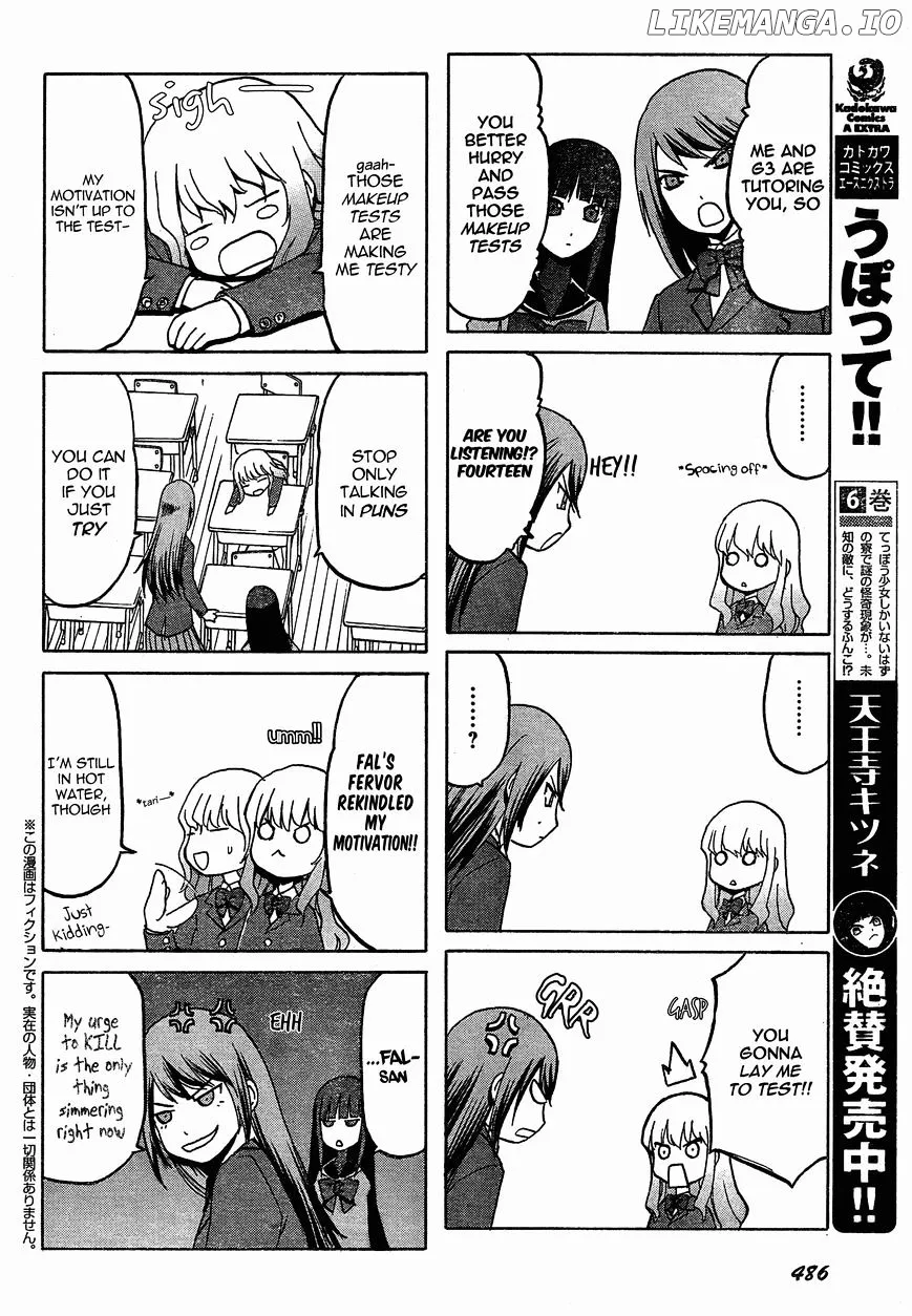 Upotte!!  Manga Chapter 52 page 2 - 