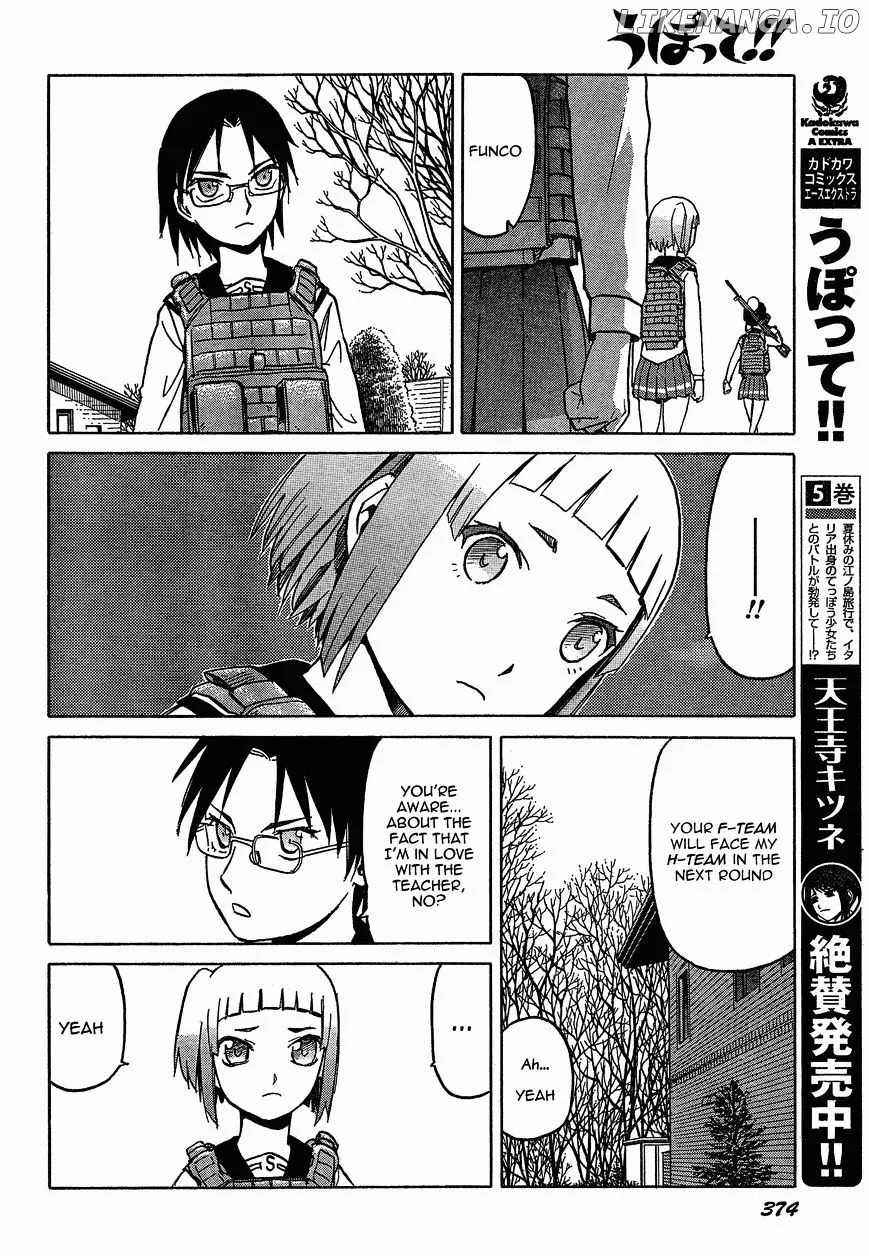 Upotte!!  Manga Chapter 53 page 14 - 