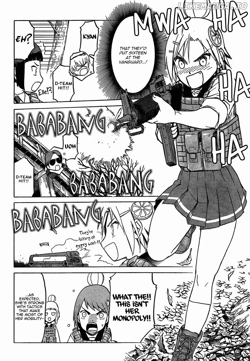 Upotte!!  Manga Chapter 53 page 10 - 