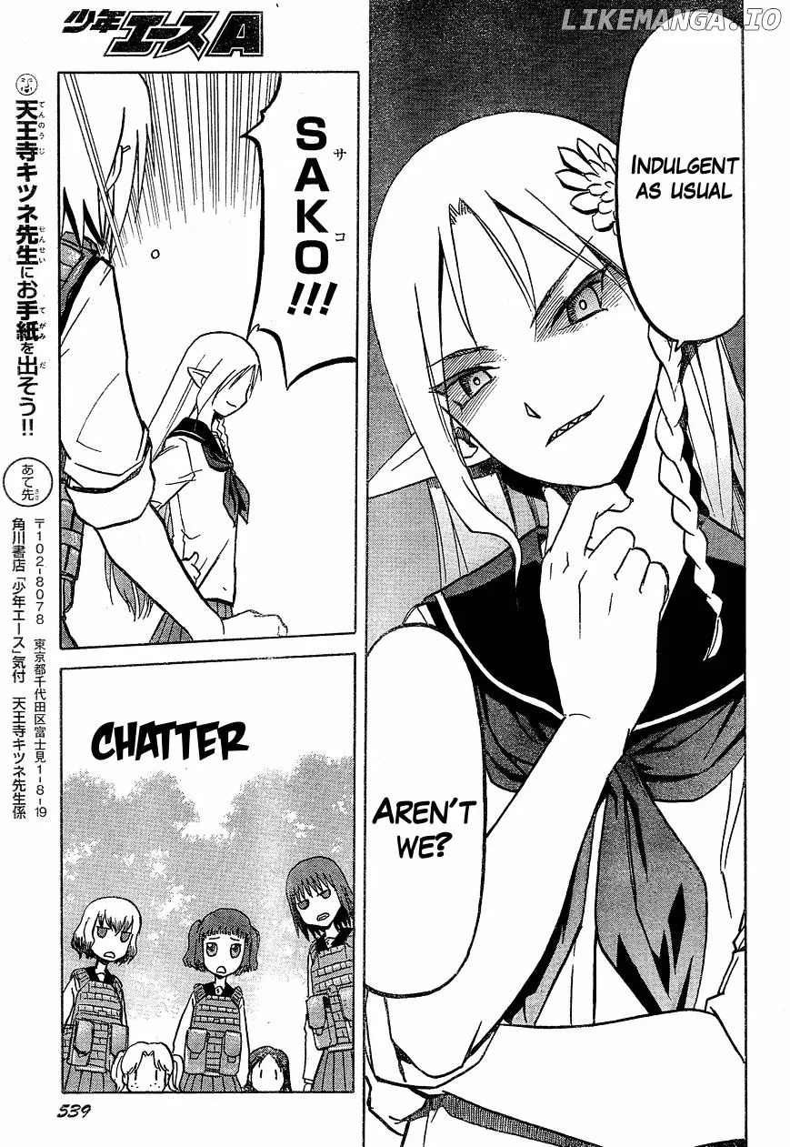 Upotte!!  Manga Chapter 54 page 15 - 