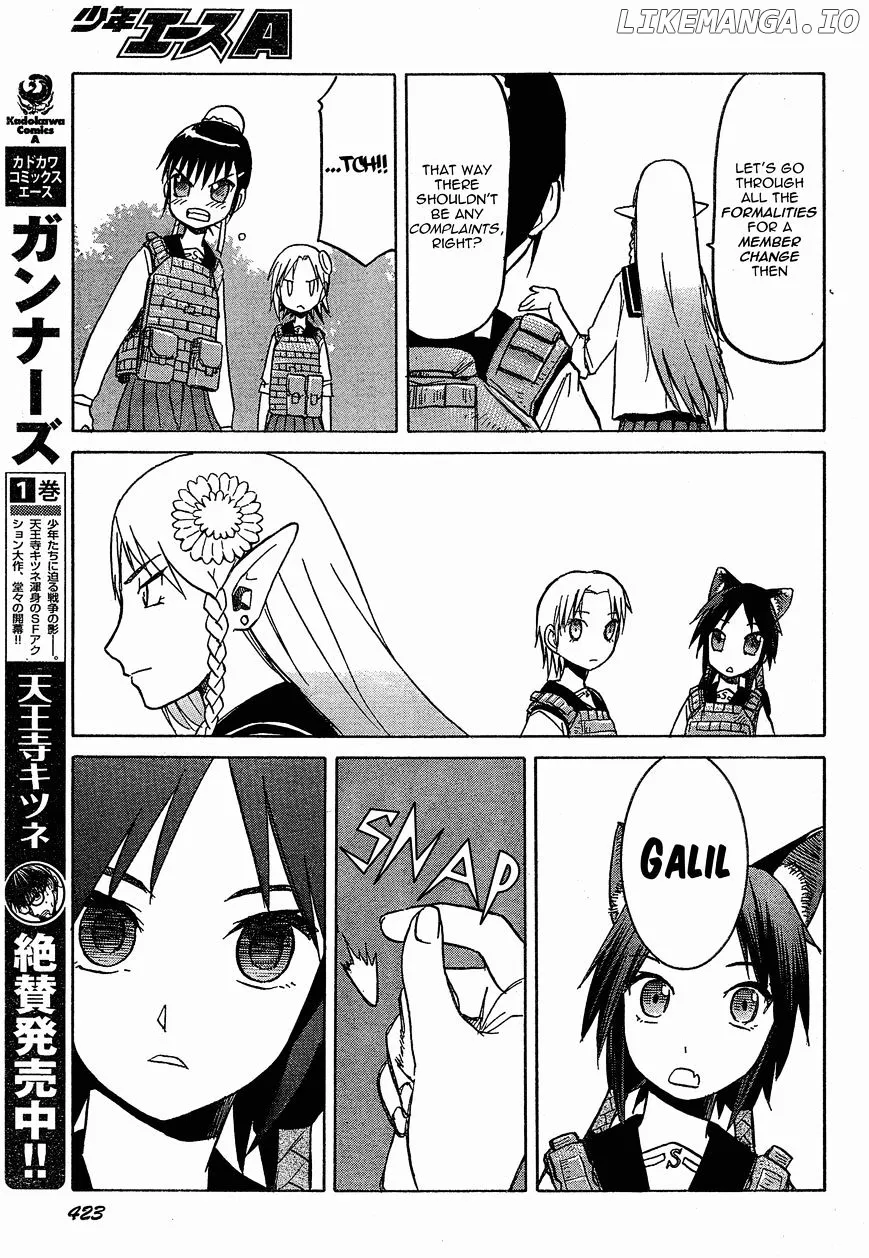 Upotte!!  Manga Chapter 55 page 7 - 