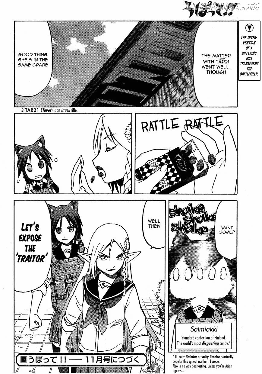 Upotte!!  Manga Chapter 55 page 10 - 