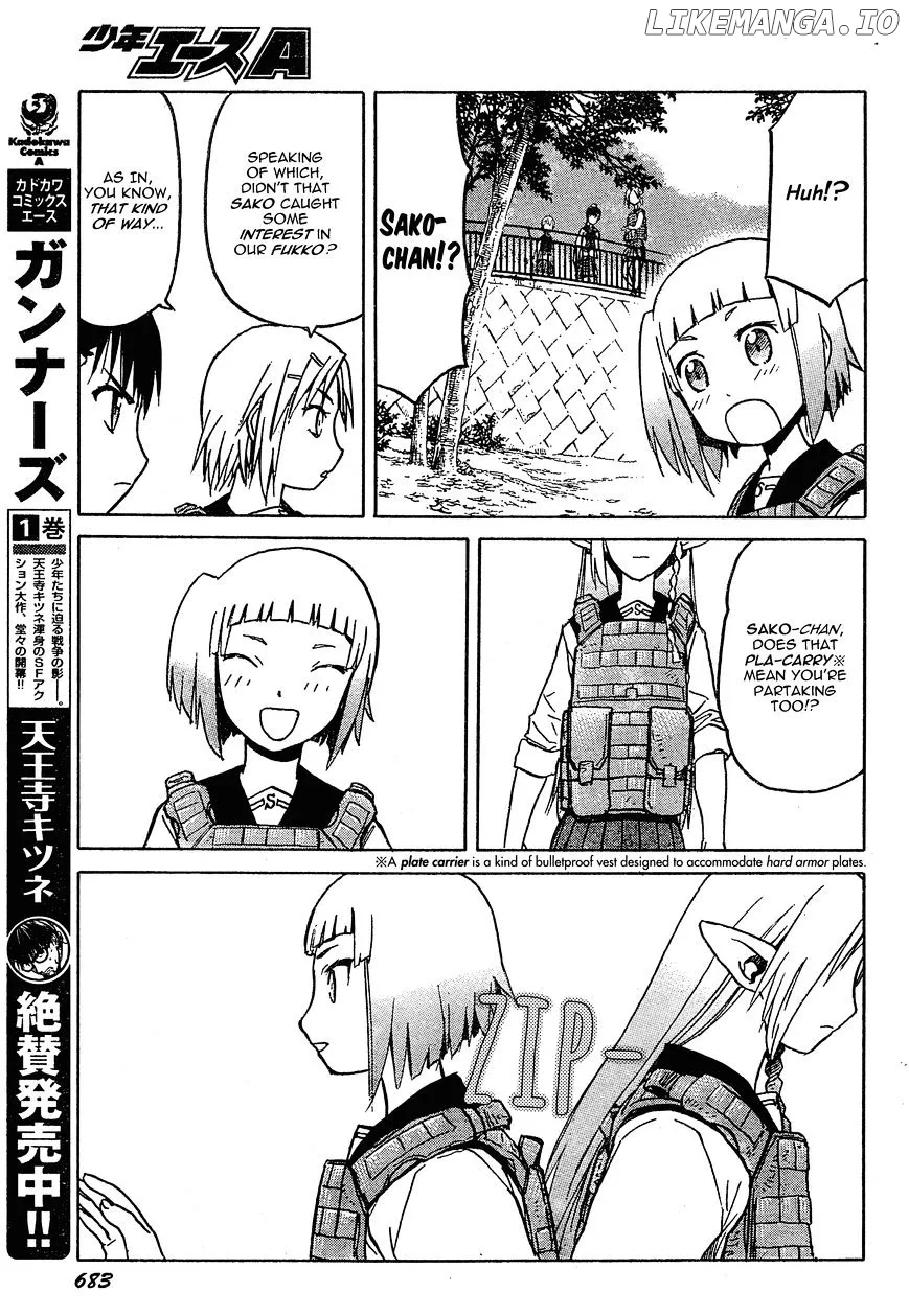 Upotte!!  Manga Chapter 56 page 13 - 
