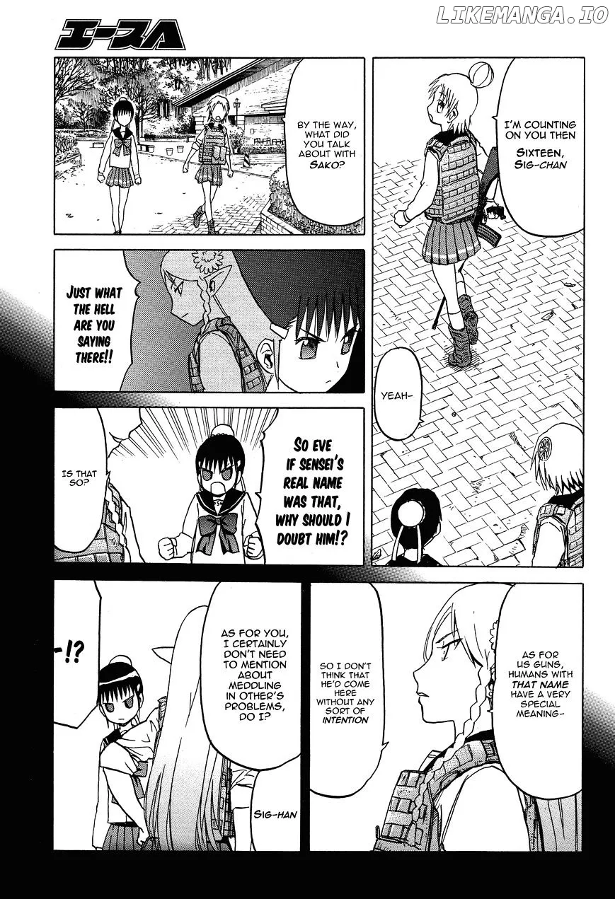 Upotte!!  Manga Chapter 57 page 7 - 