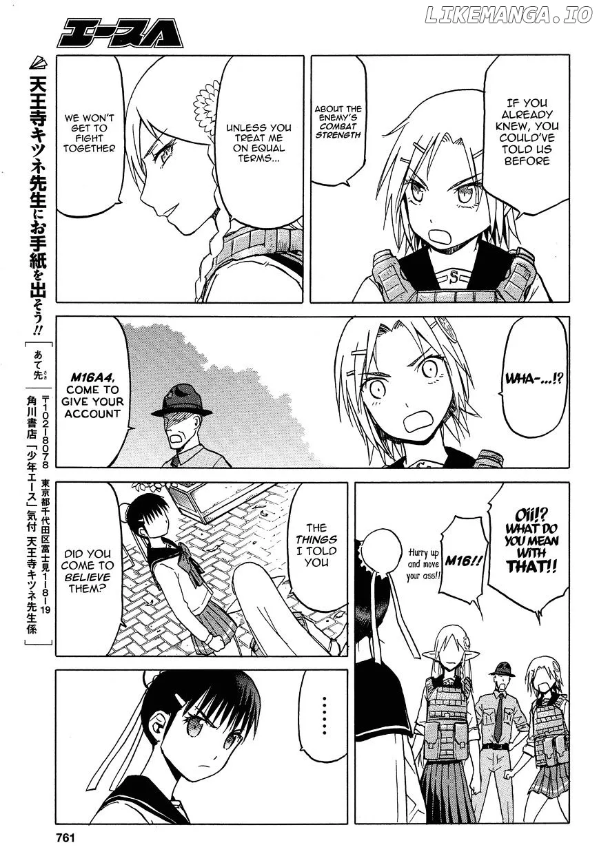 Upotte!!  Manga Chapter 58 page 13 - 