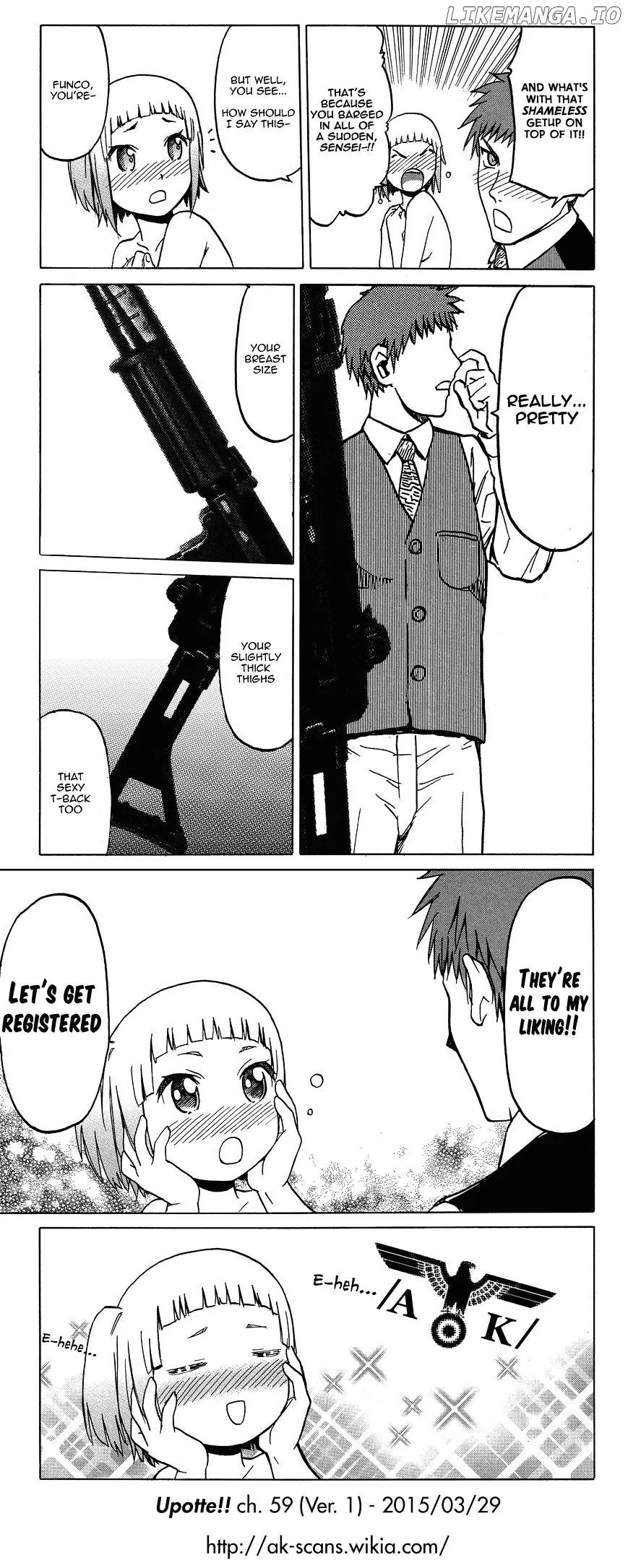 Upotte!!  Manga Chapter 59 page 19 - 