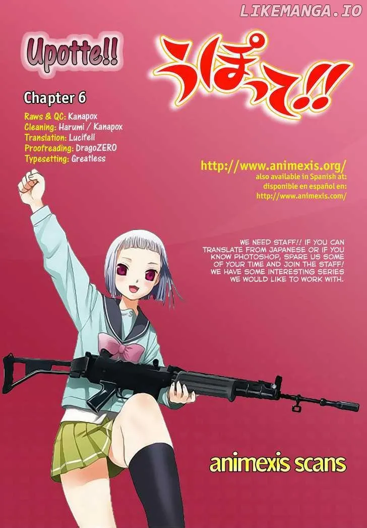 Upotte!!  Manga Chapter 6 page 25 - 