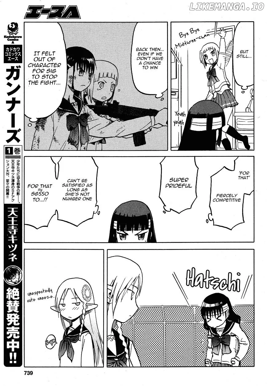 Upotte!!  Manga Chapter 62 page 13 - 