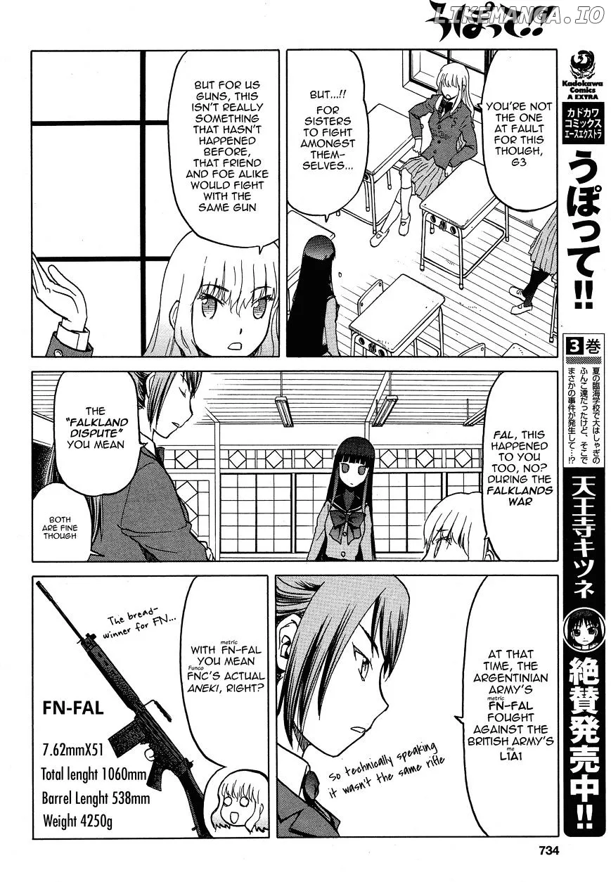 Upotte!!  Manga Chapter 62 page 8 - 
