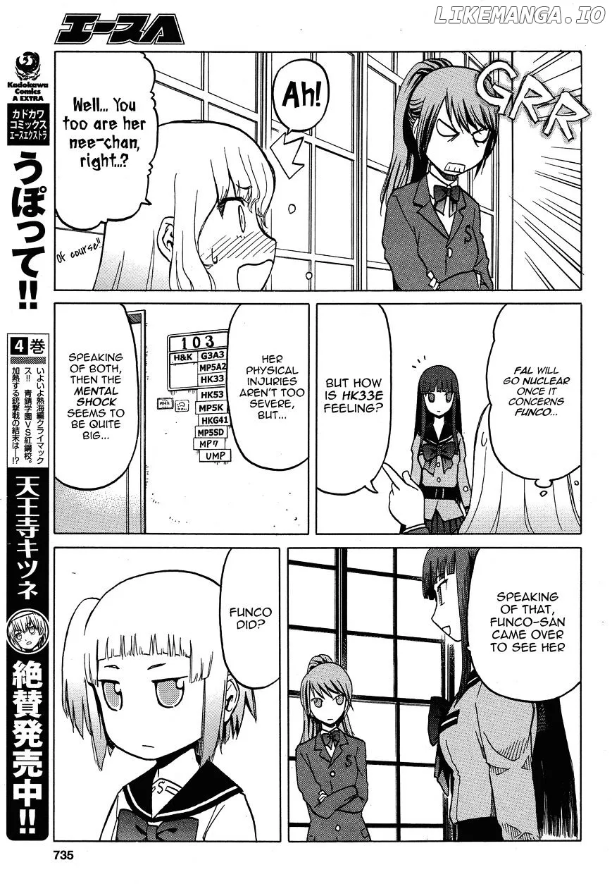 Upotte!!  Manga Chapter 62 page 9 - 