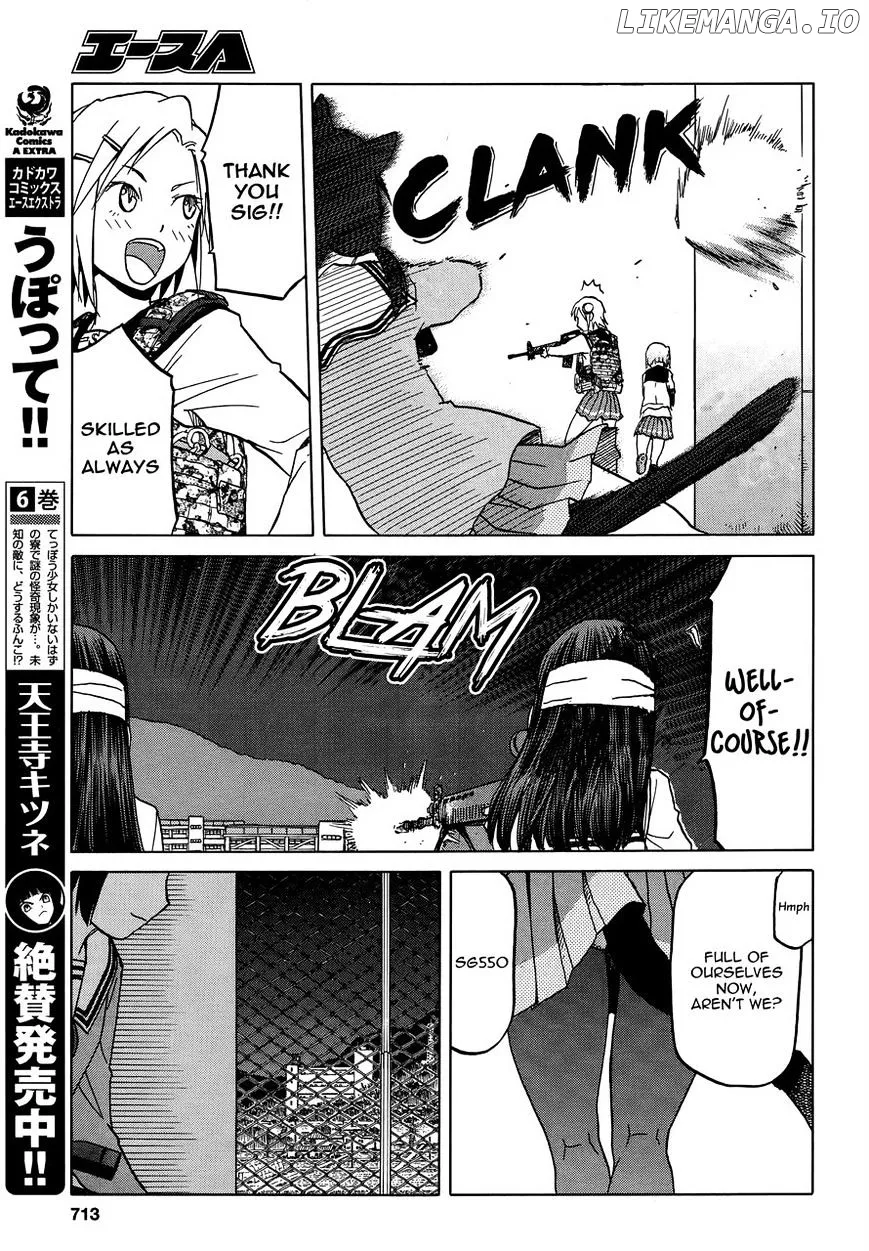 Upotte!!  Manga Chapter 65 page 17 - 