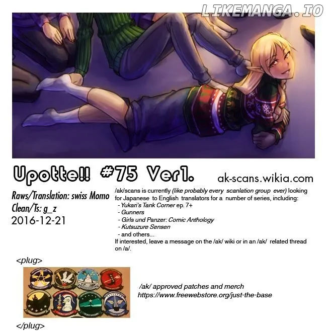 Upotte!!  Manga Chapter 75 page 19 - 