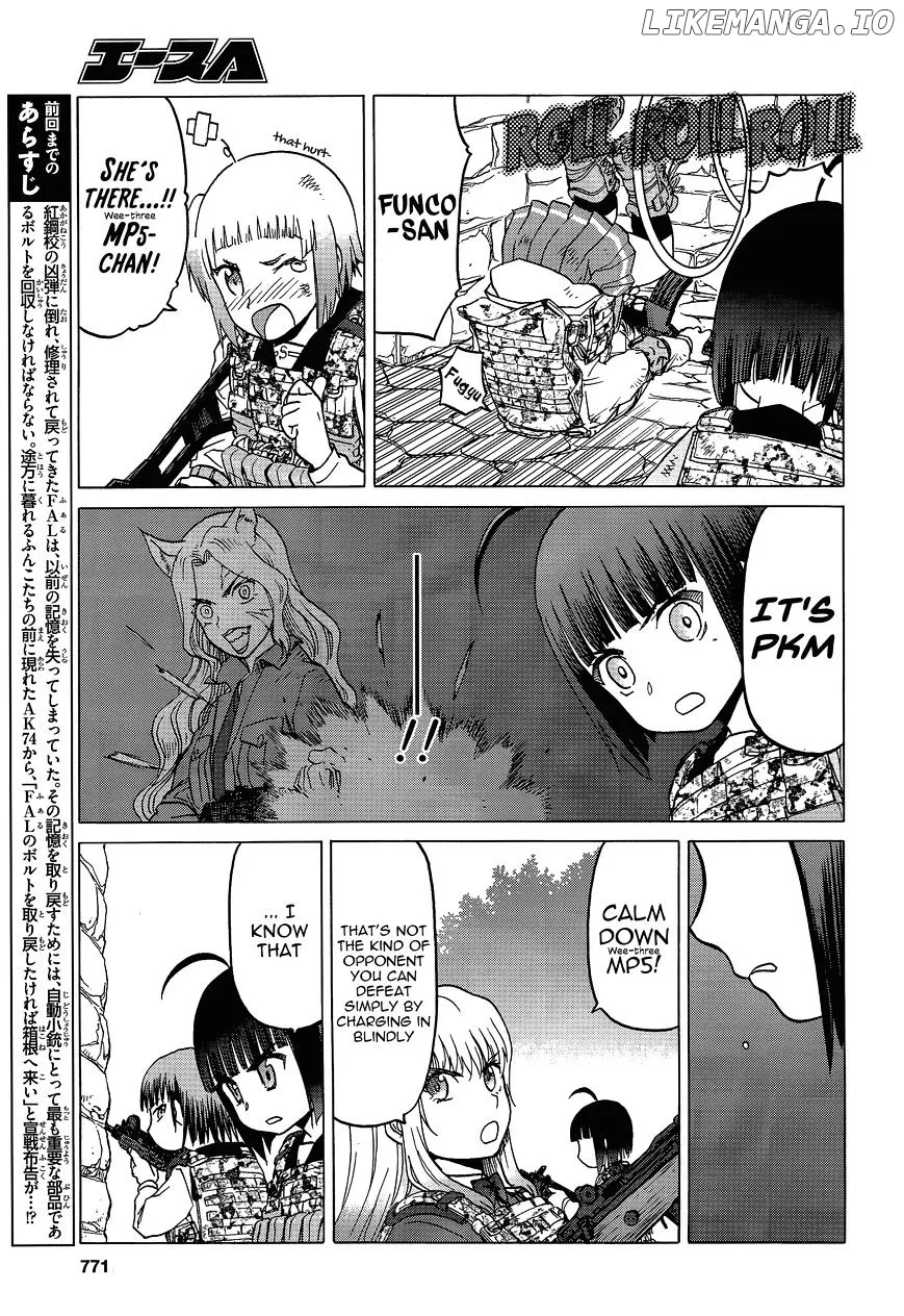 Upotte!!  Manga Chapter 75 page 3 - 