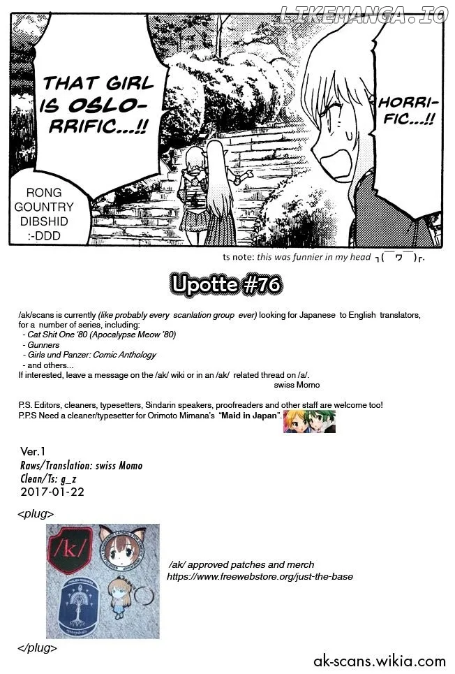 Upotte!!  Manga Chapter 76 page 15 - 