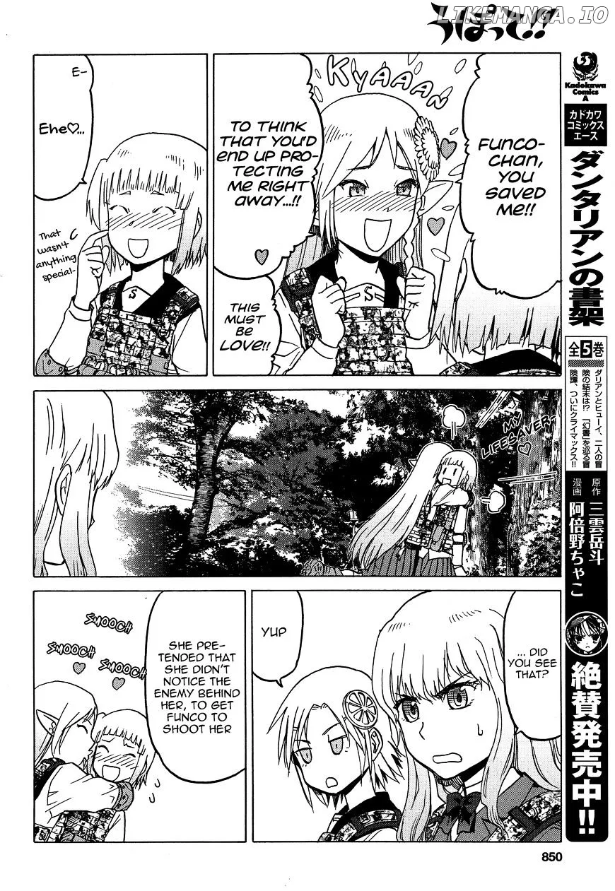Upotte!!  Manga Chapter 76 page 10 - 