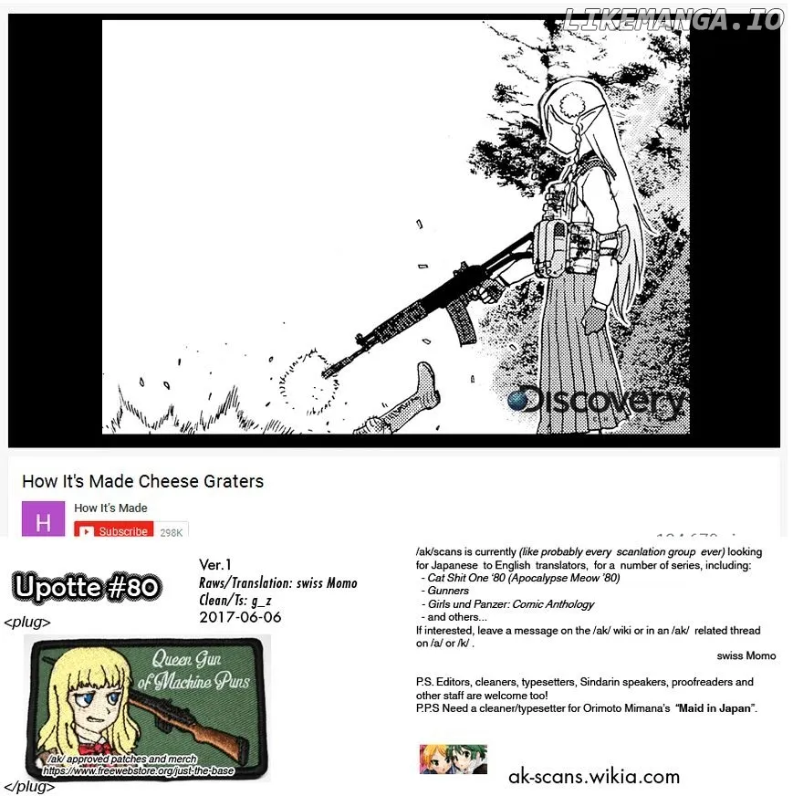 Upotte!!  Manga Chapter 80 page 17 - 