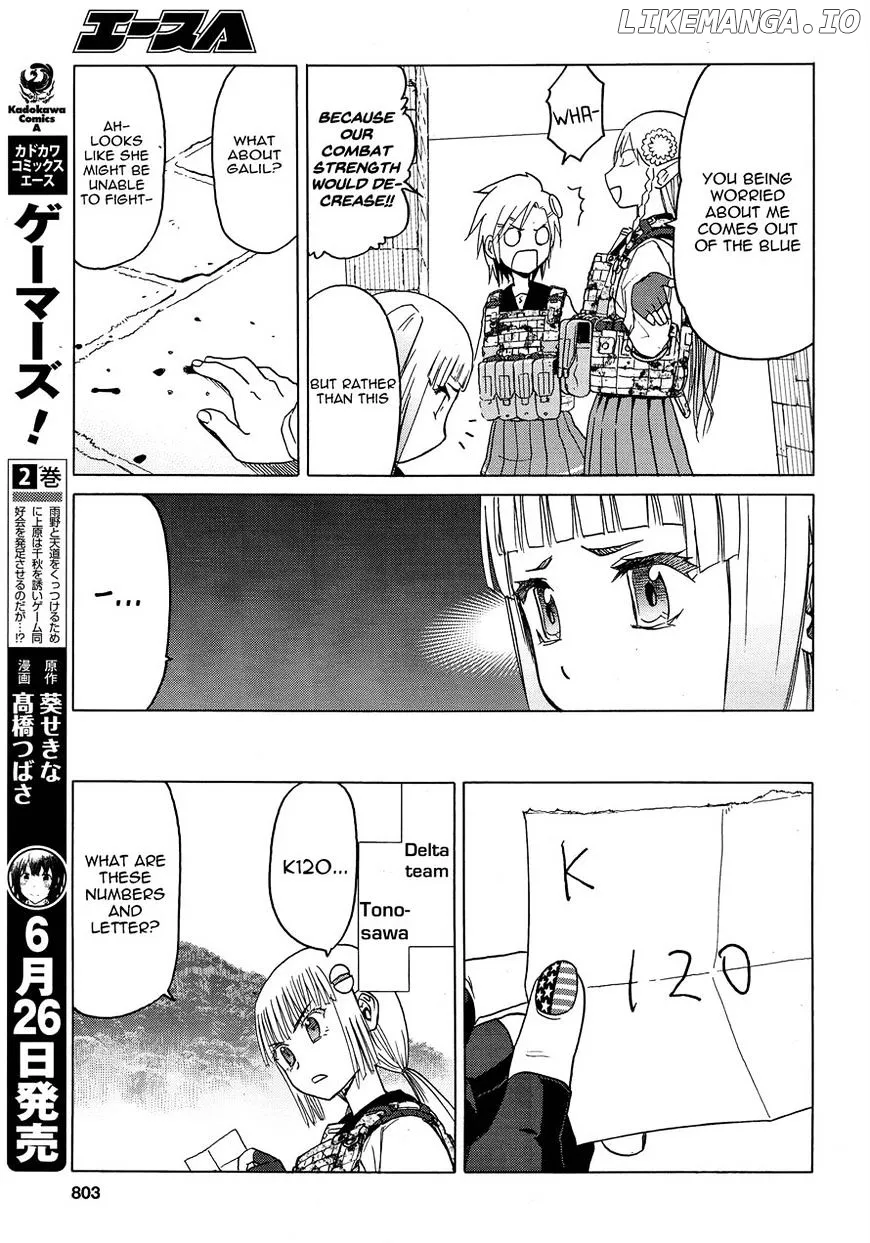 Upotte!!  Manga Chapter 81 page 23 - 