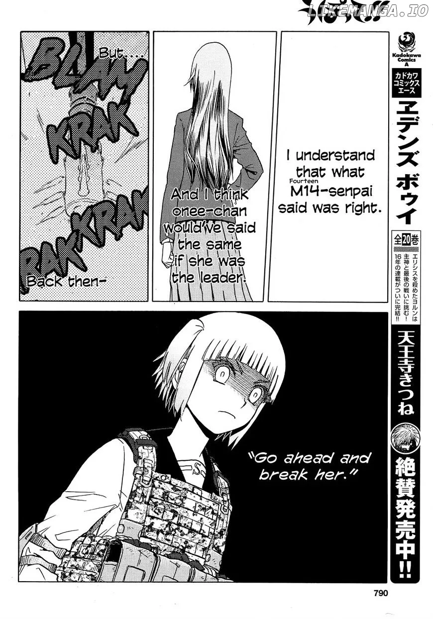 Upotte!!  Manga Chapter 81 page 10 - 