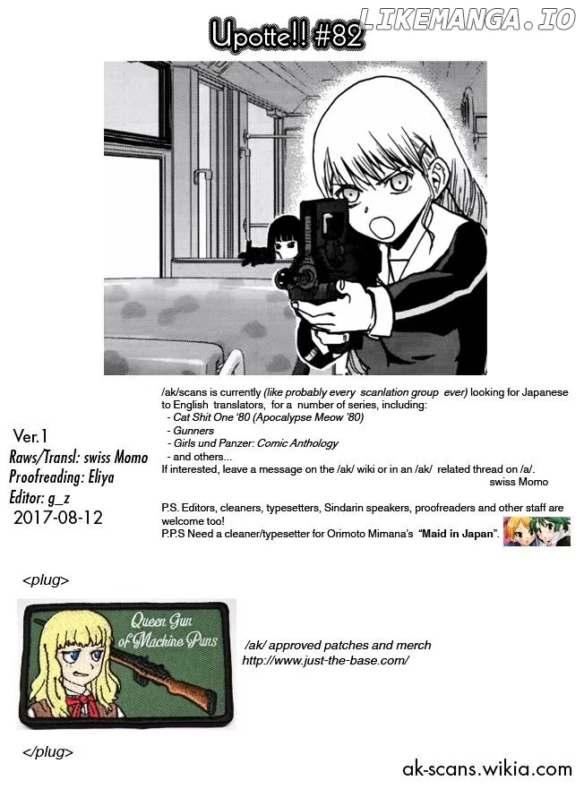 Upotte!!  Manga Chapter 82 page 22 - 