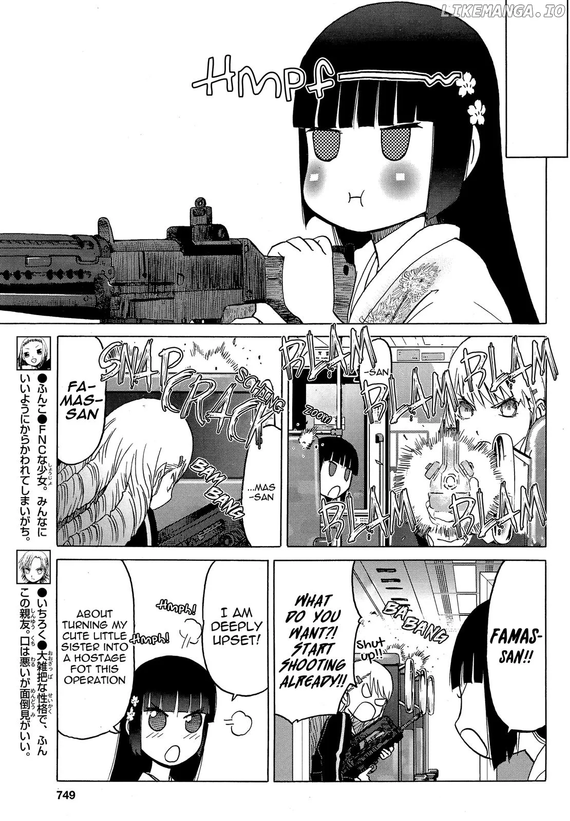 Upotte!!  Manga Chapter 83 page 3 - 