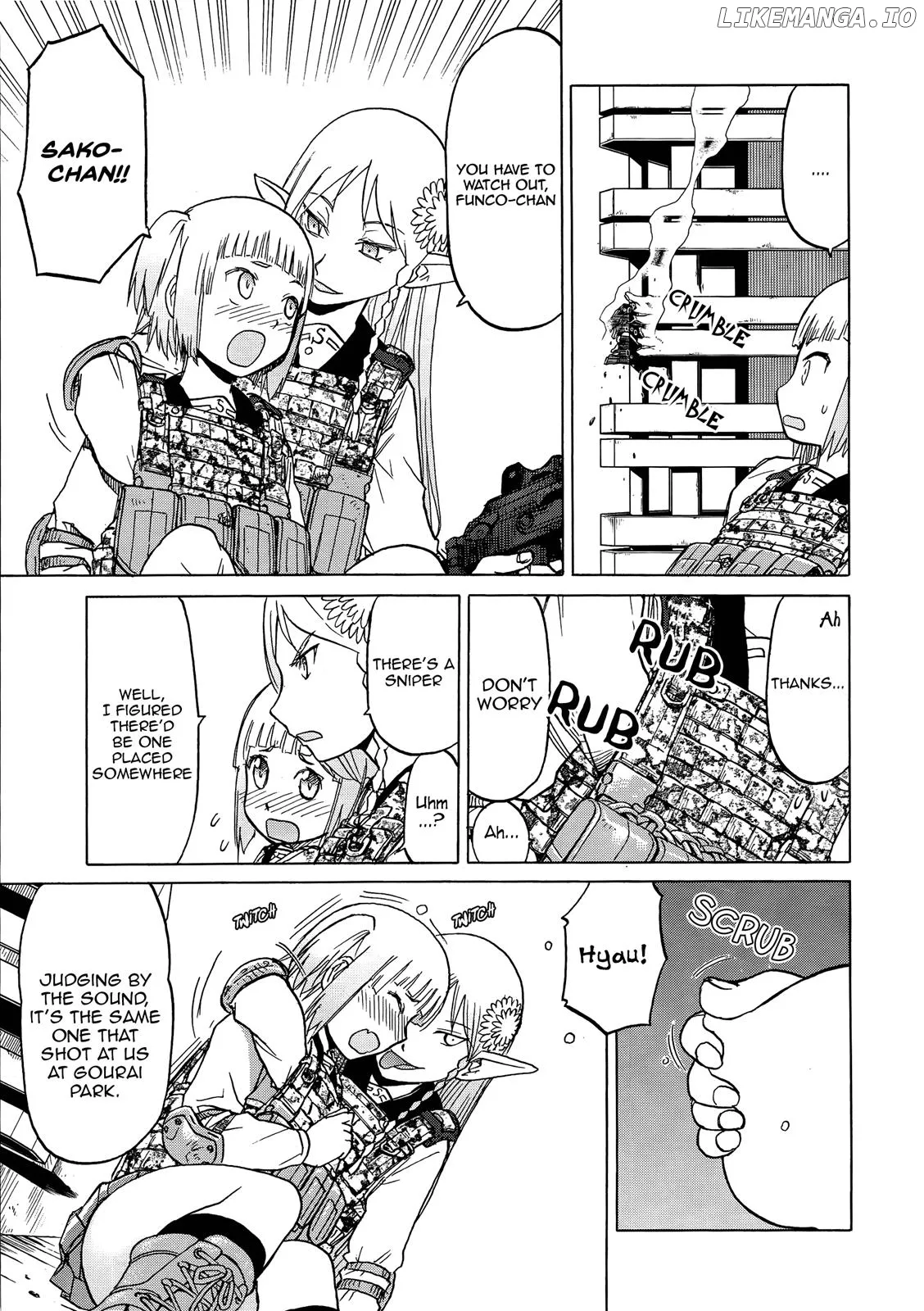 Upotte!!  Manga Chapter 87 page 3 - 