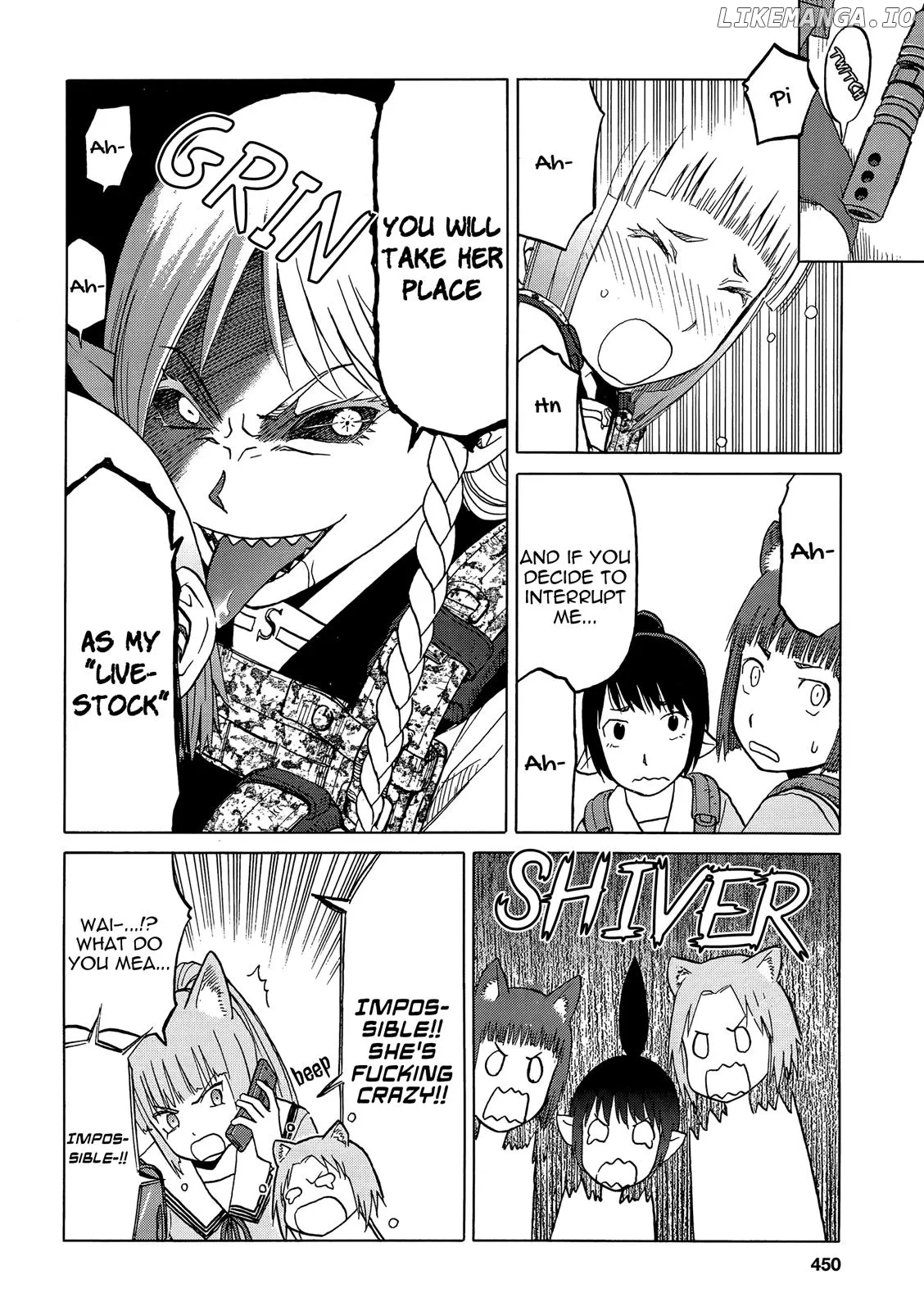 Upotte!!  Manga Chapter 87 page 8 - 