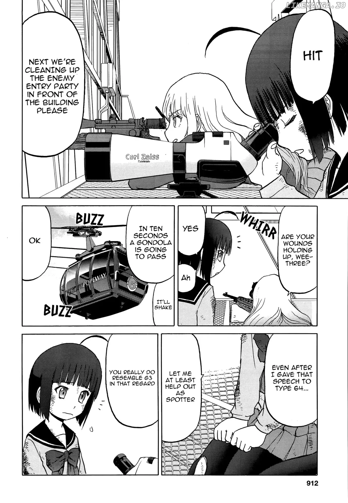 Upotte!!  Manga Chapter 88 page 10 - 