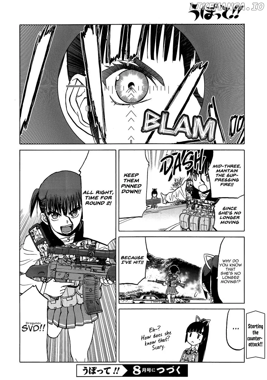 Upotte!!  Manga Chapter 90 page 14 - 