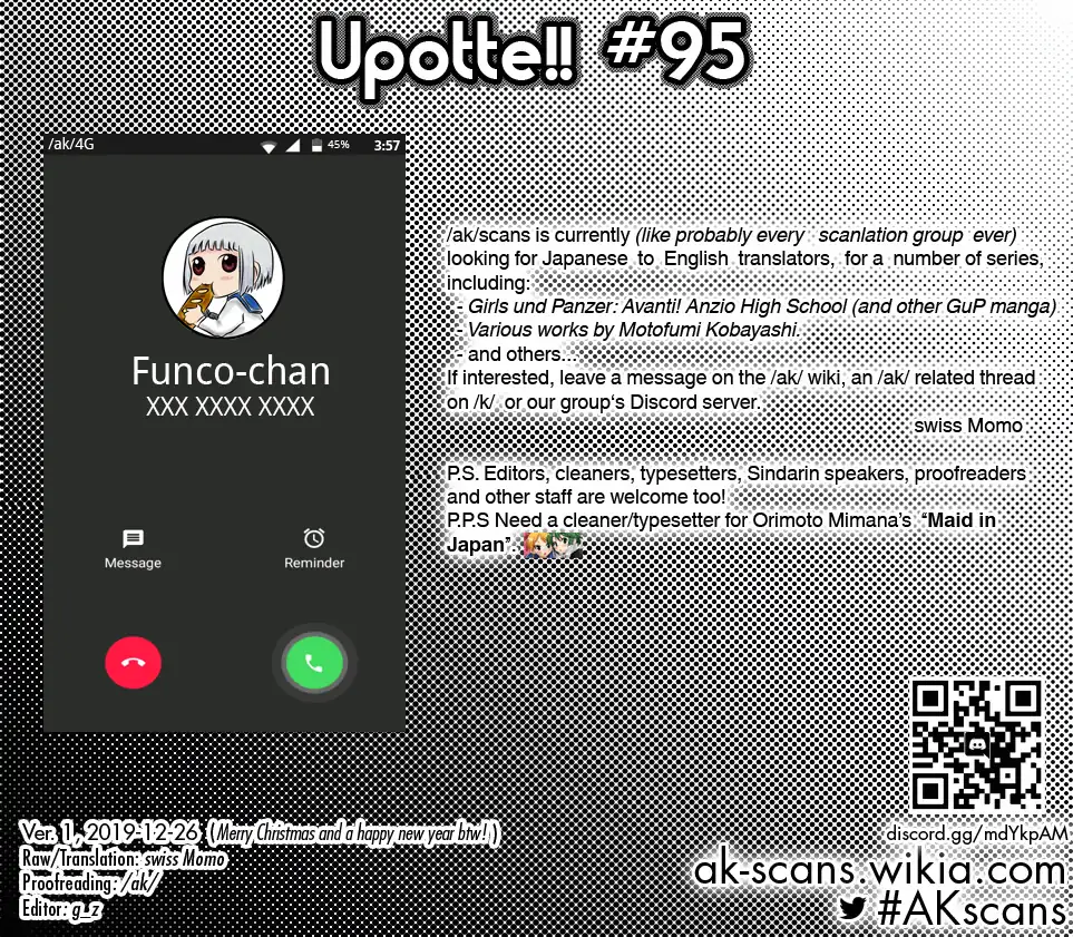 Upotte!!  Manga Chapter 95 page 17 - 