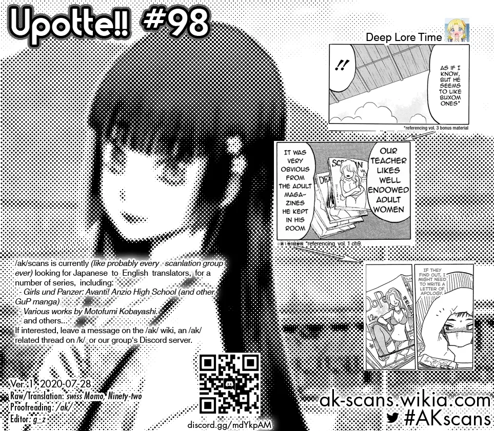 Upotte!!  Manga Chapter 98 page 21 - 